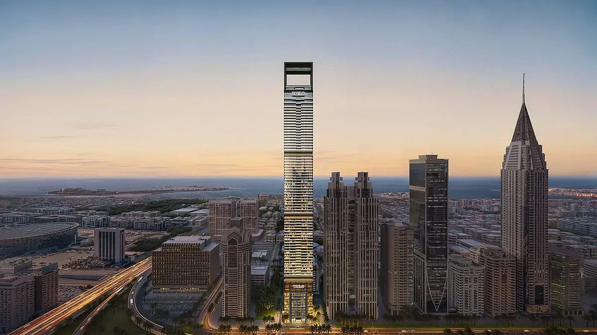 Trump reveals location of glistening new tower in the Middle East amid controversial crypto scheme